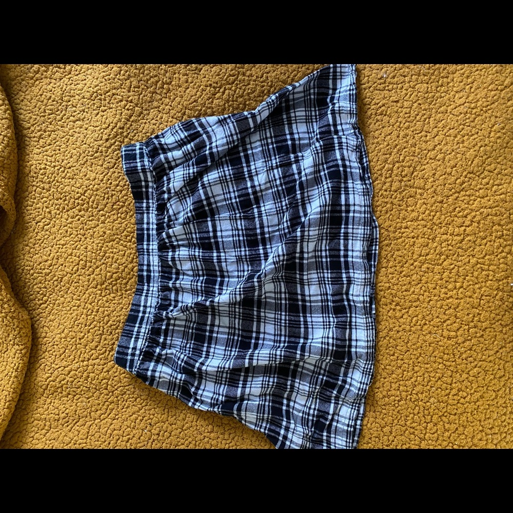 Plaid skirt